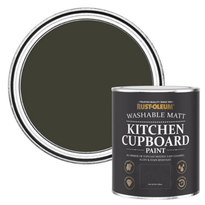 Rust-Oleum Wallington Matt Kitchen Cupboard Paint 750Ml from B&Q
