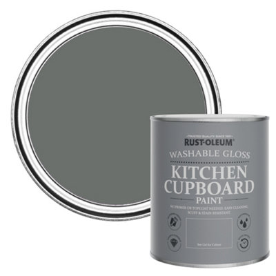 Rust-Oleum Ouseburn Gloss Kitchen Cupboard Paint 750Ml from B&Q