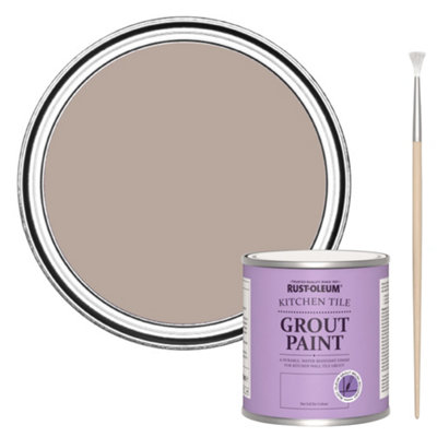 Rust-Oleum Oatfield Kitchen Grout Paint 250Ml from B&Q