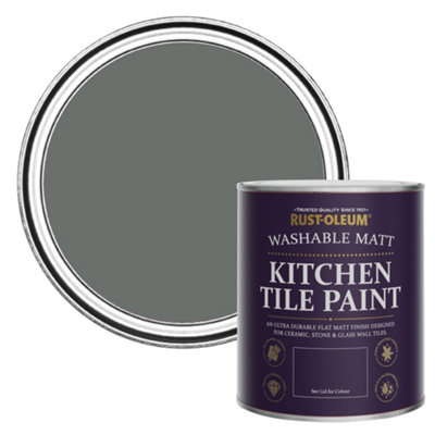 Rust-Oleum Ouseburn Matt Kitchen Tile Paint 750Ml from B&Q