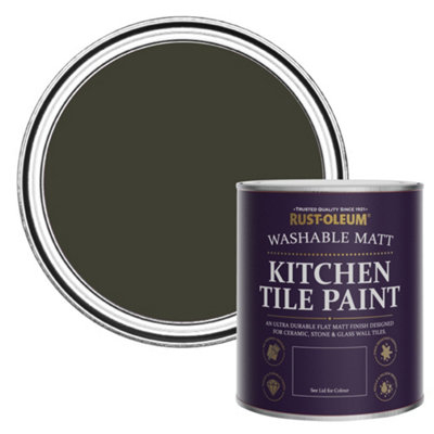 Rust-Oleum Wallington Matt Kitchen Tile Paint 750Ml from B&Q