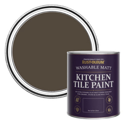 Rust-Oleum Lockwood Matt Kitchen Tile Paint 750Ml from B&Q