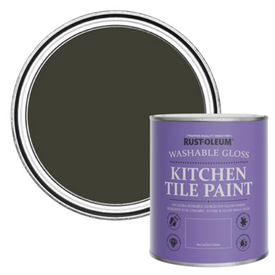 Rust-Oleum Wallington Gloss Kitchen Tile Paint 750Ml from B&Q