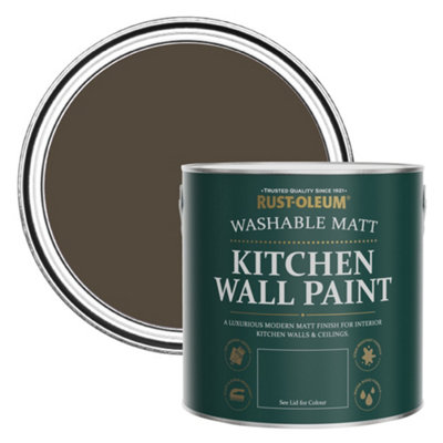 Rust-Oleum Lockwood Matt Kitchen Wall Paint 2.5L from B&Q