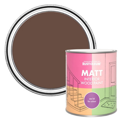 B&Q -  Follingsby Matt Interior Wood Paint  750Ml