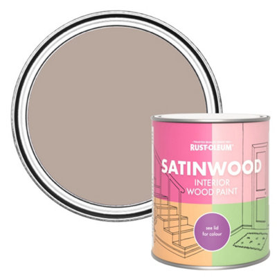 Rust-Oleum Oatfield Satinwood Interior Paint 750Ml from B&Q