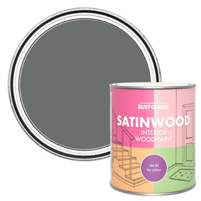 Rust-Oleum Ouseburn Satinwood Interior Paint 750Ml from B&Q