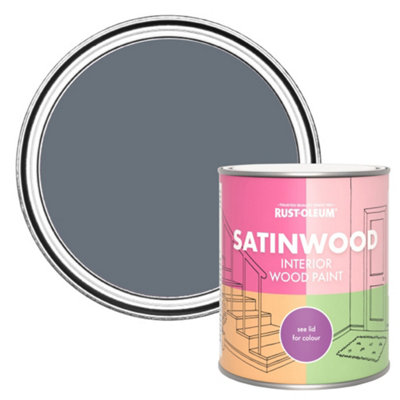 Rust-Oleum Seascape Satinwood Interior Paint 750Ml from B&Q