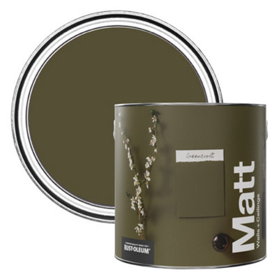 Rust-Oleum Washable Matt Wall PaintGreencroft 2.5L from B&Q