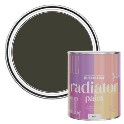 Rust-Oleum Wallington Matt Radiator Paint 750Ml from B&Q