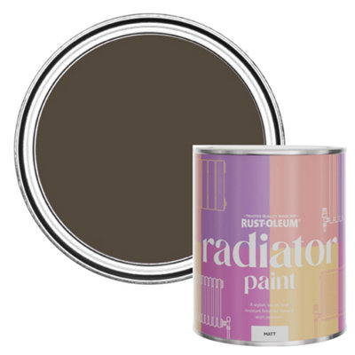 Rust-Oleum Lockwood Matt Radiator Paint 750Ml from B&Q