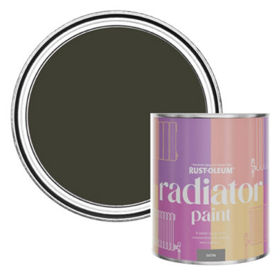 Rust-Oleum Wallington Satin Radiator Paint 750Ml from B&Q
