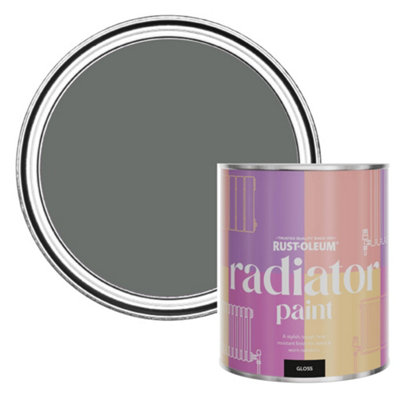 Rust-Oleum Ouseburn Gloss Radiator Paint 750Ml from B&Q