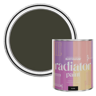 Rust-Oleum Wallington Gloss Radiator Paint 750Ml from B&Q