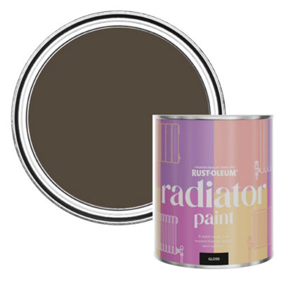 Rust-Oleum Lockwood Gloss Radiator Paint 750Ml from B&Q