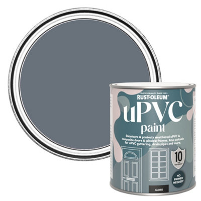 Rust-Oleum Seascape Gloss Upvc Paint 750Ml from B&Q