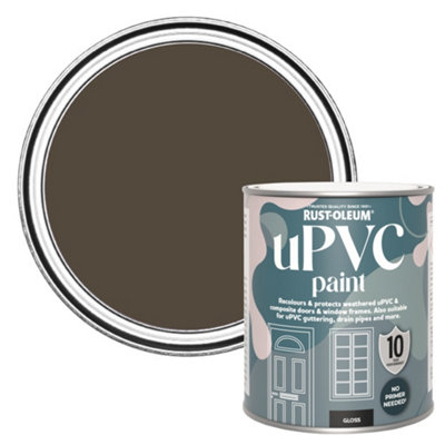 Rust-Oleum Lockwood Gloss Upvc Paint 750Ml from B&Q