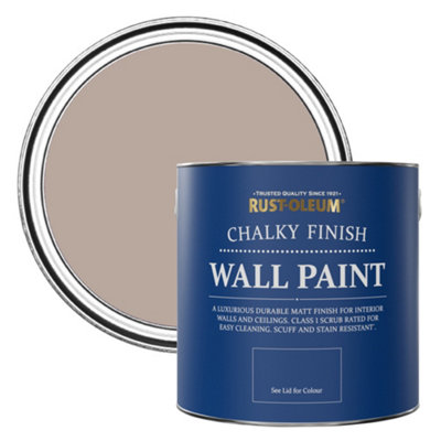 Rust-Oleum Oatfield Chalky Wall & Ceiling Paint 2.5L from B&Q