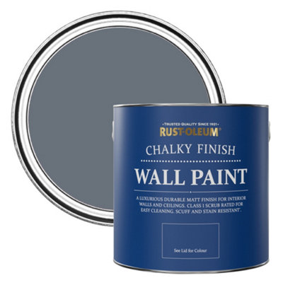 Rust-Oleum Seascape Chalky Wall And Ceiling Paint 2.5L from B&Q