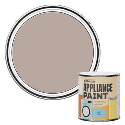 Rust-Oleum Oatfield Matt Appliance Paint 250Ml from B&Q
