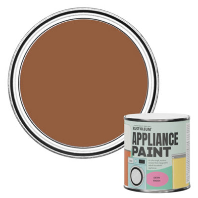 Rust-Oleum Terracotta Satin Appliance Paint 250Ml from B&Q