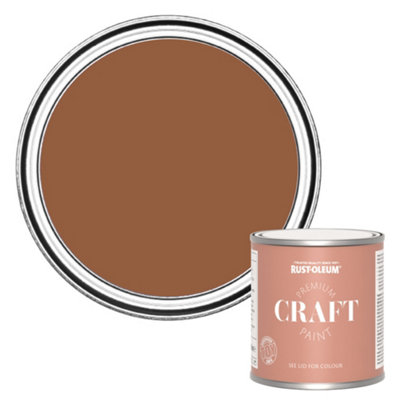 Rust-Oleum Premium Craft PaintTerracotta 250Ml