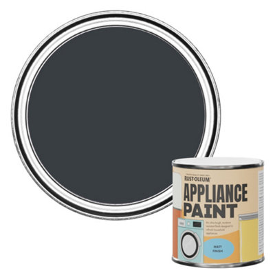 Rust-Oleum Anthracite (Ral 7016) Matt Appliance Paint 250Ml from B&Q