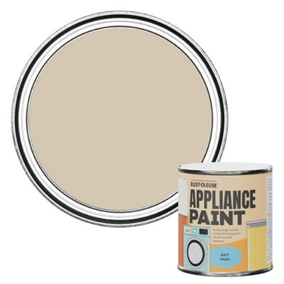 Rust-Oleum Butterscotch Matt Appliance Paint 250Ml from B&Q
