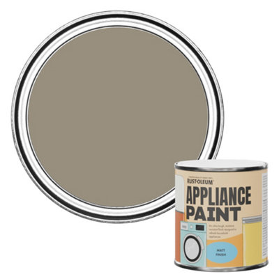 Rust-Oleum Cocoa Matt Appliance Paint 250Ml from B&Q
