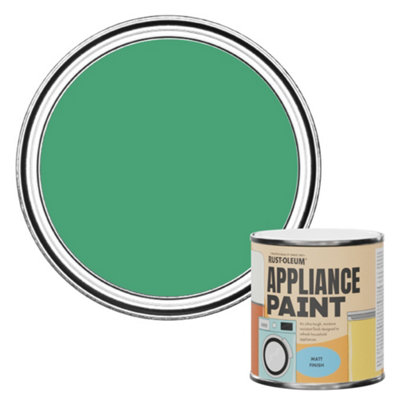 Rust-Oleum Emerald Matt Appliance Paint 250Ml from B&Q