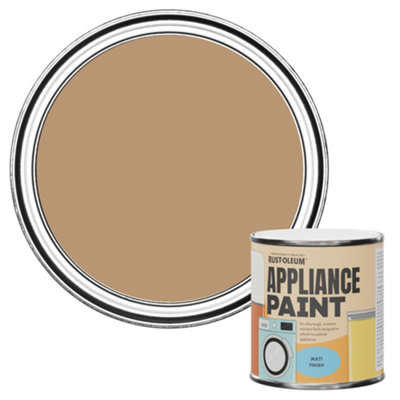 Rust-Oleum Fired Clay Matt Appliance Paint 250Ml from B&Q