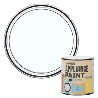Rust-Oleum Icecap Matt Appliance Paint 250Ml from B&Q