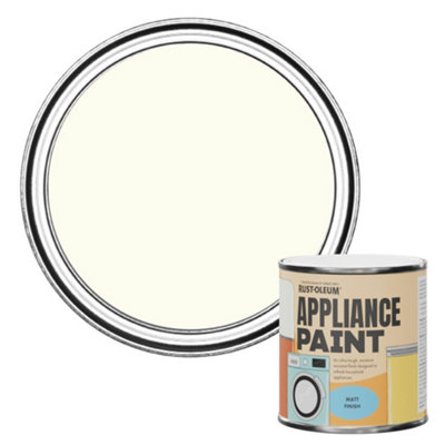 Rust-Oleum Porcelain Matt Appliance Paint 250Ml from B&Q