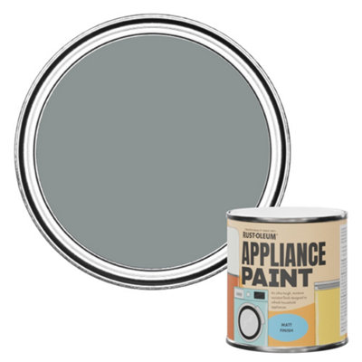 Rust-Oleum Slate Matt Appliance Paint 250Ml from B&Q