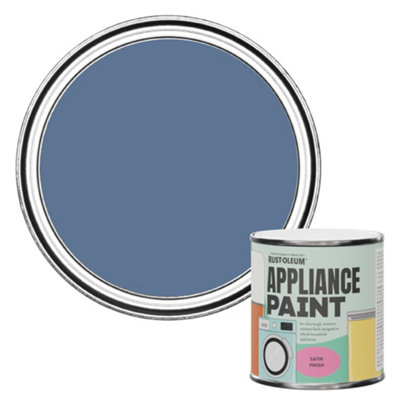 Rust-Oleum Blue River Satin Appliance Paint 250Ml from B&Q