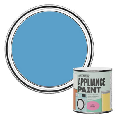 Rust-Oleum Cerulean Satin Appliance Paint 250Ml from B&Q