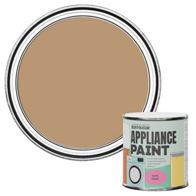 Rust-Oleum Fired Clay Satin Appliance Paint 250Ml from B&Q