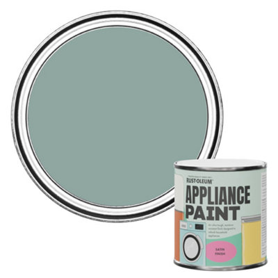 Rust-Oleum Gresham Blue Satin Appliance Paint 250Ml from B&Q