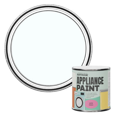 Rust-Oleum Icecap Satin Appliance Paint 250Ml from B&Q