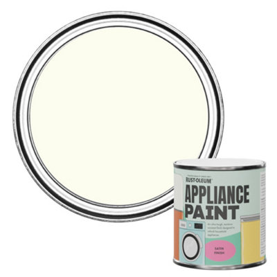 Rust-Oleum Porcelain Satin Appliance Paint 250Ml from B&Q