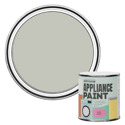 Rust-Oleum Tyne Fog Satin Appliance Paint 250Ml from B&Q
