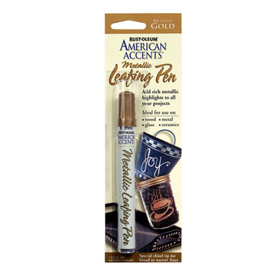 Rust-Oleum American Accents Gold Effect Leafing Pen9.3Ml from B&Q