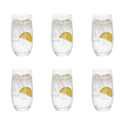 Hi Ball Glasses: 6 X 460Ml Dartington Crystal Wine & Dine HighballDartington Crystal from B&Q