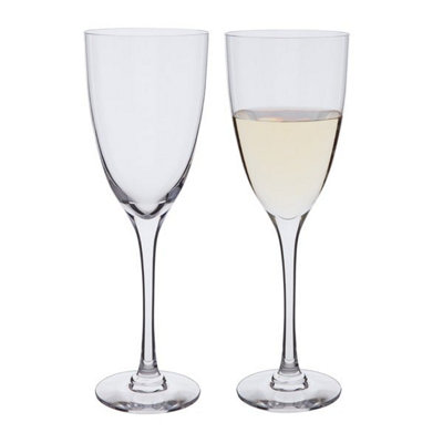Wine Glasses: 2 X Rachel By Dartington Crystal 24Cl Wine Glasses from B&Q
