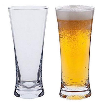 B&Q Wine Glasses: 2 X 44Cl Tall Dartington Crystal Bar Excellence Wine Glasses, Glass