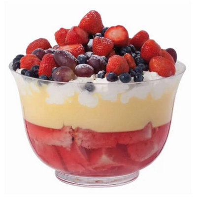  - Trifle Bowl: Dartington Crystal Fortuna Trifle Bowl