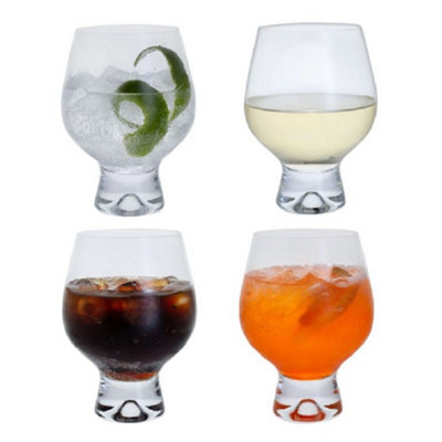  - Hi Ball Glasses: 4 X 570Ml Dartington Crystal All Rounder TumblersDartington Crystal