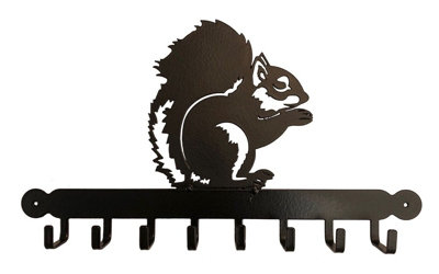 Poppy Forge Tool Rack (Squirrel)SteelW54.6 X H30.5 CmBlack from B&Q