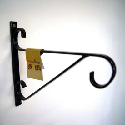 Poppy Forge Extra Large Bulldog BracketH38 CmBlack from B&Q