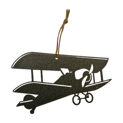 B&Q -  Hanging Tiger Moth Garden ArtW15 X H23 CmBlack